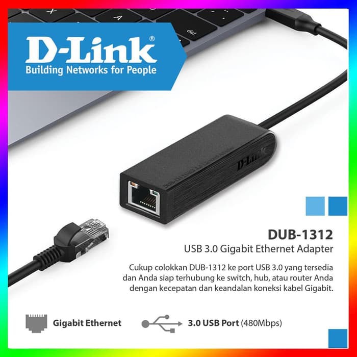 Địa chỉ bán BỘ ĐIỀU HỢP ETHERNET USB 3.0 GIGABIT DUB ‑ 1312 giá rẻ